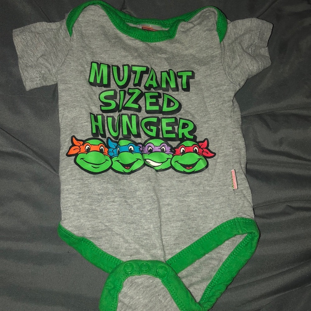 Teenage mutant ninja turtle onesie